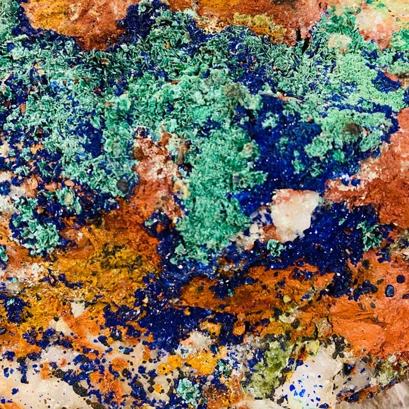 Malachite and azurite raw natural specimens! - Picture 4 of 12